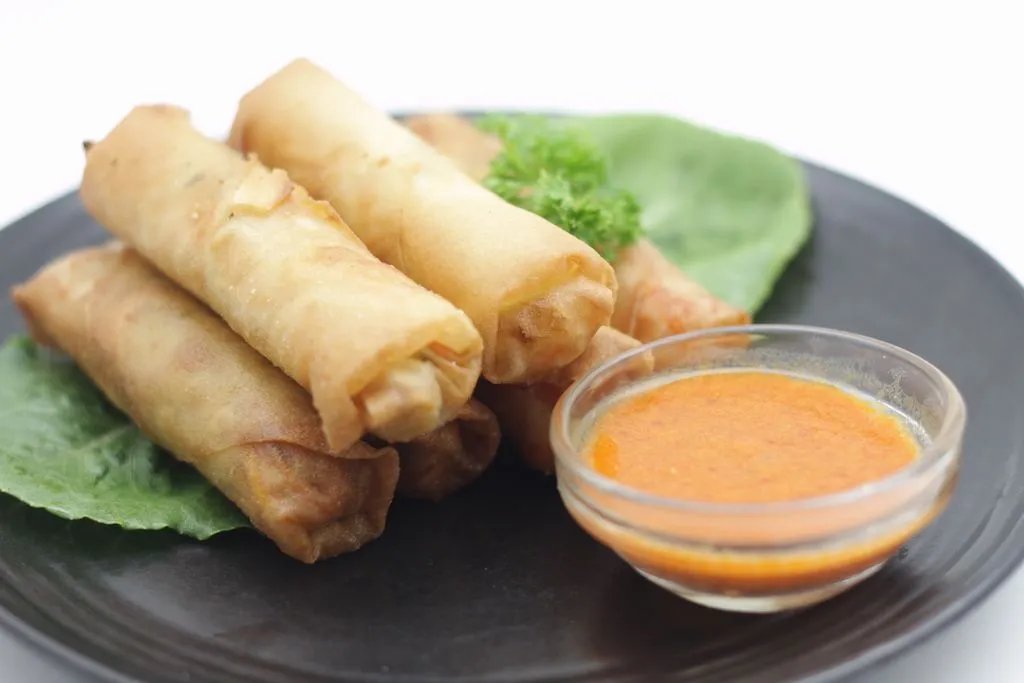 Menu lumpia cafe Summerbird Bandung