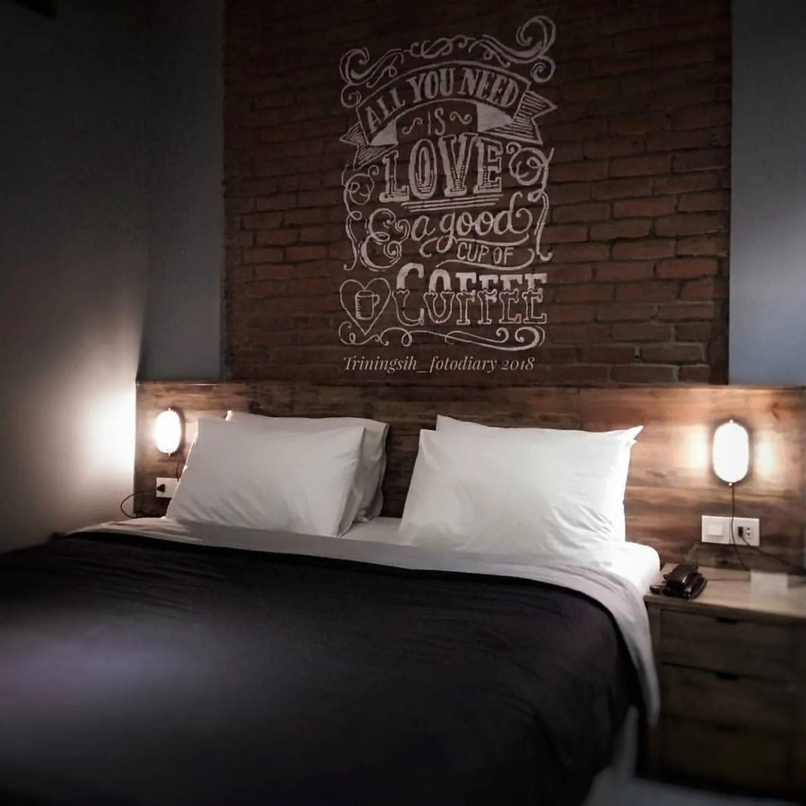 Rustic room Summerbird Bandung